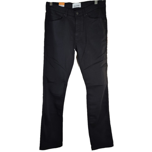 DU/ER No Sweat Slim Straight Pant Slate Men's Jeans Size 28X30 - Picture 1 of 9